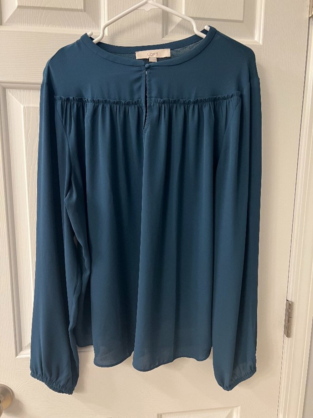 Loft Keyhole Blouse